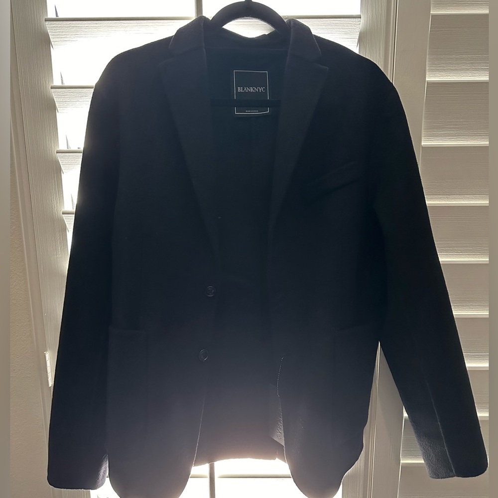 Unisex Wool Blend Blazer